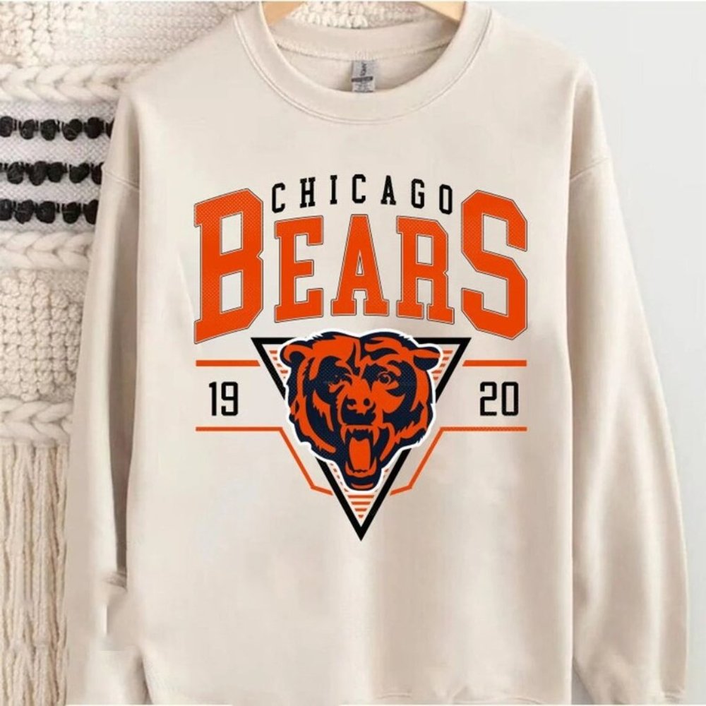 Chicago Bears 1920 Style shirt, Trendy Retro Style Football Shirt, Vintage tee